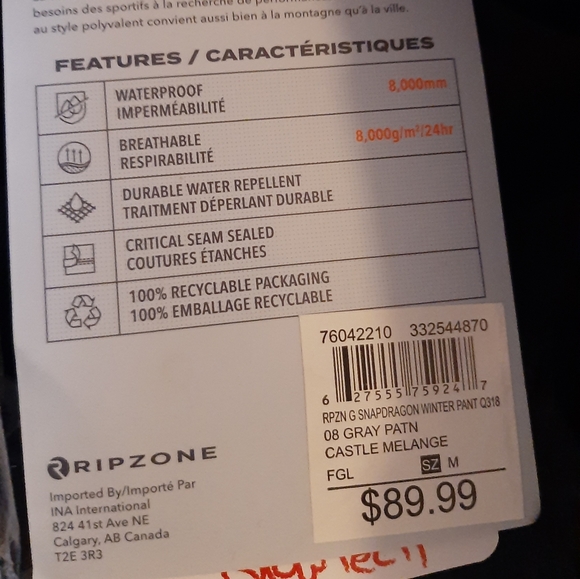 Snow pants grow with age - Picture 6 of 6